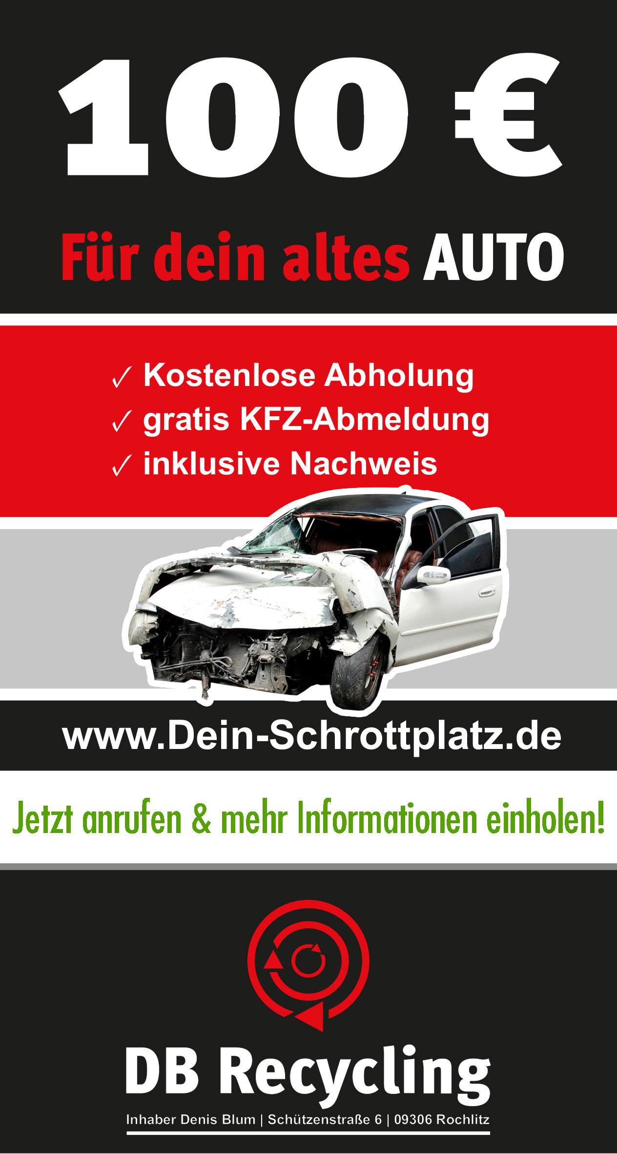 DB Recycling - Autoverwertung und Kfz-Abmeldung in Deutschland